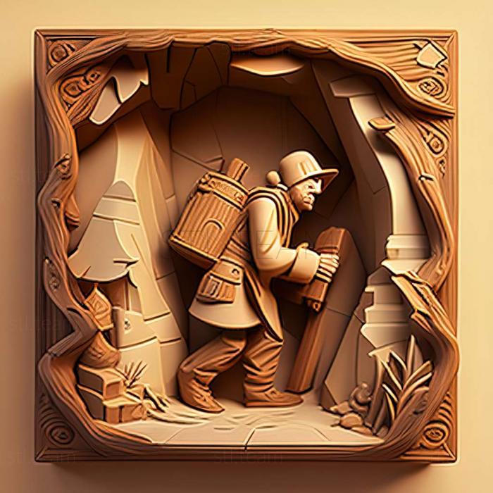 3D model The Curious Expedition game (STL)